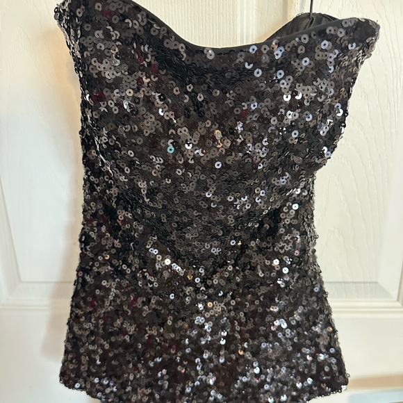 French Connection sequin jumpsuit - Picture 3 of 8